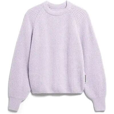 Sweatshirt aus gerippter Wolle Damen Armedangels Violet XL Femme Sweatshirt aus gerippter Wolle Damen Armedangels Violet XL Femme