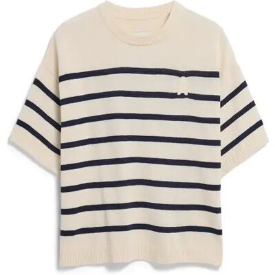 Pullover mit kurzen Ärmeln, Damen Armedangels Beige XS Femme Pullover mit kurzen Ärmeln, Damen Armedangels Beige XS Femme