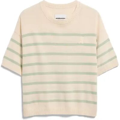 Pullover mit kurzen Ärmeln, Damen Armedangels Beige 2XL Femme Pullover mit kurzen Ärmeln, Damen Armedangels Beige 2XL Femme