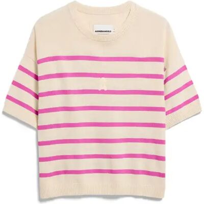 Pullover mit kurzen Ärmeln, Damen Armedangels Beige XS Femme Pullover mit kurzen Ärmeln, Damen Armedangels Beige XS Femme