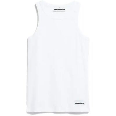 Damen-Top ARMEDANGELS Kanitaa Blanc M Femme Damen-Top ARMEDANGELS Kanitaa Blanc M Femme