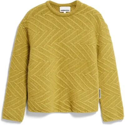 Pullover Damen ARMEDANGELS Daagny Diagonal Jaune L Femme Pullover Damen ARMEDANGELS Daagny Diagonal Jaune L Femme