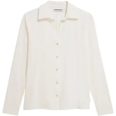 Damenbluse ARMEDANGELS Nalaania Blanc XS Femme Damenbluse ARMEDANGELS Nalaania Blanc XS Femme