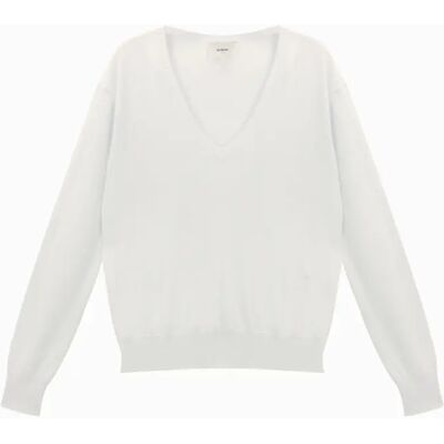 Damen-Pullover mit V-Ausschnitt Artlove Eden Blanc XL Femme Damen-Pullover mit V-Ausschnitt Artlove Eden Blanc XL Femme