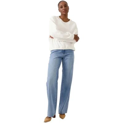 Sweatshirt Damen Artlove Alione Blanc XS Femme Sweatshirt Damen Artlove Alione Blanc XS Femme