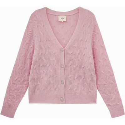 Strickjacke, Damen Artlove Caliree Rose S Femme Strickjacke, Damen Artlove Caliree Rose S Femme