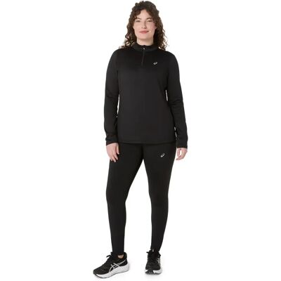 Langarmshirt mit 2 Reißverschlüssen für Damen Asics Noir XL Femme Langarmshirt mit 2 Reißverschlüssen für Damen Asics Noir XL Femme
