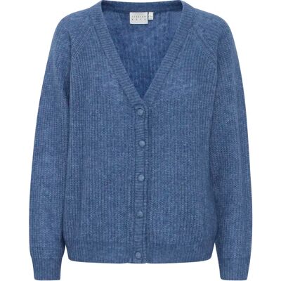 Strickjacke, Damen Atelier Rêve Melia Bleu L Femme Strickjacke, Damen Atelier Rêve Melia Bleu L Femme