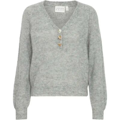 Langarmpullover Damen Atelier Rêve IRMelia Gris XL Femme Langarmpullover Damen Atelier Rêve IRMelia Gris XL Femme
