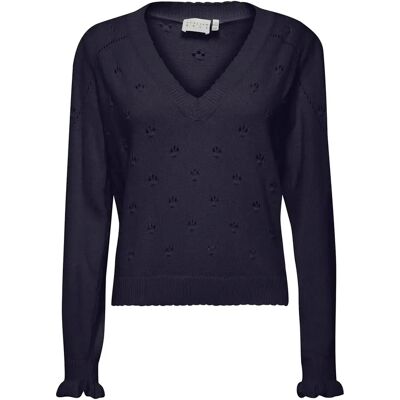 Pullover Damen Atelier Rêve Gabrielle Ls5 Bleu XL Femme Pullover Damen Atelier Rêve Gabrielle Ls5 Bleu XL Femme