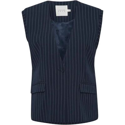Weste Damen Atelier Rêve Farah Bleu 44 Femme Weste Damen Atelier Rêve Farah Bleu 44 Femme