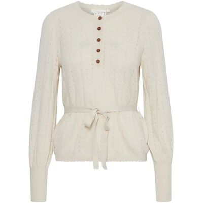 Pullover Damen Atelier Rêve Vive Blanc XS Femme Pullover Damen Atelier Rêve Vive Blanc XS Femme