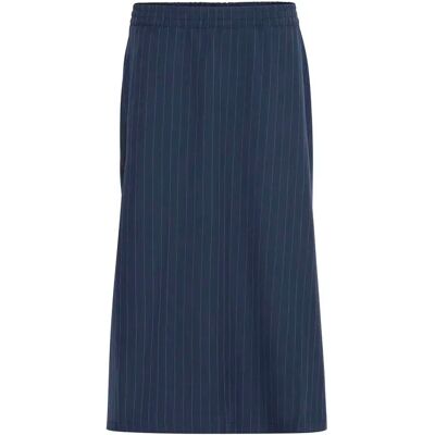 Langer Rock für Damen b.young Mmidde Bleu 40 Femme Langer Rock für Damen b.young Mmidde Bleu 40 Femme