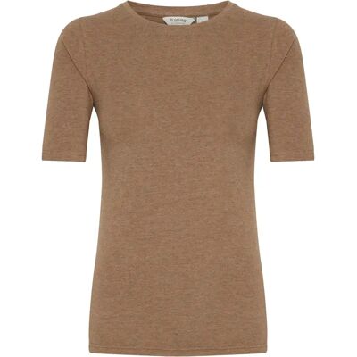 T-Shirt b.young Pamila Marron L Femme T-Shirt b.young Pamila Marron L Femme