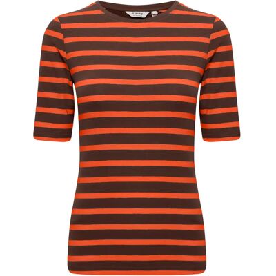 T-Shirt b.young Pamila Rouge L Femme T-Shirt b.young Pamila Rouge L Femme