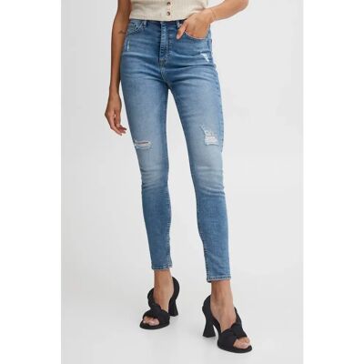 Jeans hohe Taille Damen b.young Lola Kristen Bleu 27 Femme Jeans hohe Taille Damen b.young Lola Kristen Bleu 27 Femme