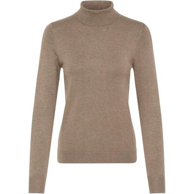 Rollkragenpullover Damen b.young Morla Beige XL Femme Rollkragenpullover Damen b.young Morla Beige XL Femme