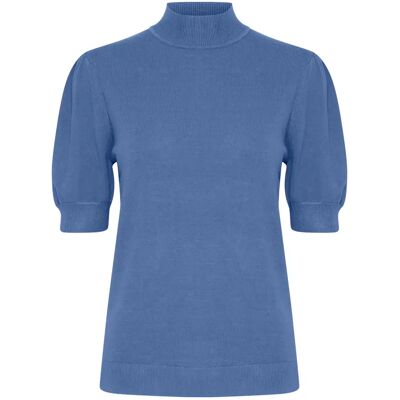 Pullover mit Puffärmeln für Frauen b.young MMorla Bleu S Femme Pullover mit Puffärmeln für Frauen b.young MMorla Bleu S Femme