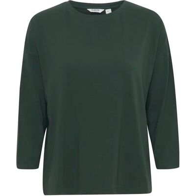 T-Shirt mit halblangen Ärmeln für Frauen b.young Pamila Vert XS Femme T-Shirt mit halblangen Ärmeln für Frauen b.young Pamila Vert XS Femme