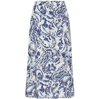 Midi-Rock Damen b.young Joella 2 Bleu 40 Femme Midi-Rock Damen b.young Joella 2 Bleu 40 Femme