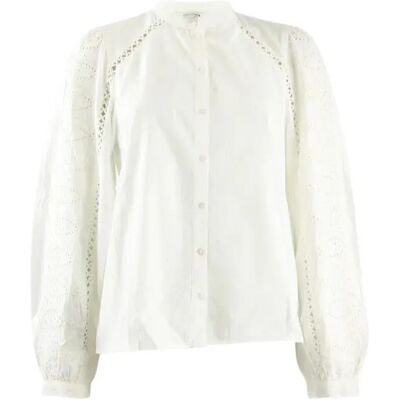 Langärmelige Bluse, Damen b.young Frankie Blanc 38 Femme Langärmelige Bluse, Damen b.young Frankie Blanc 38 Femme