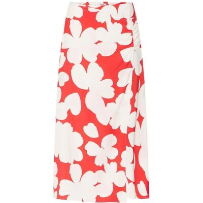 Langer Rock für Damen b.young Ibine 3 Rouge 34 Femme Langer Rock für Damen b.young Ibine 3 Rouge 34 Femme