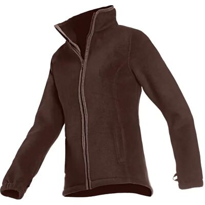 Fleecejacke Damen Baleno Sarah Marron L Femme Fleecejacke Damen Baleno Sarah Marron L Femme