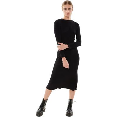 Kleid Frau Banana Moon Angela Ginger Noir S Femme Kleid Frau Banana Moon Angela Ginger Noir S Femme