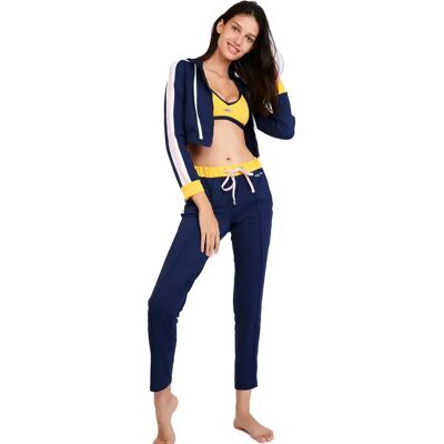 Kapuzenpullover, Damen Banana Moon Kendo Jumping Bleu M Femme Kapuzenpullover, Damen Banana Moon Kendo Jumping Bleu M Femme