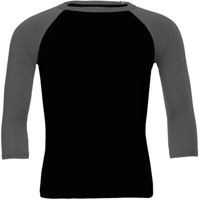 Baseball T-Shirt mit 3/4-Ärmeln Bella + Canvas Noir 2XL Mixte Baseball T-Shirt mit 3/4-Ärmeln Bella + Canvas Noir 2XL Mixte