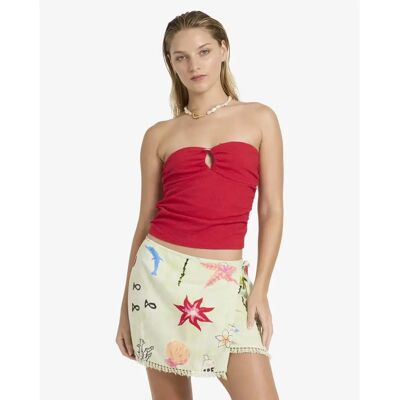 Minirock Damen Billabong Lottie Hall Chill Out Vert S Femme Minirock Damen Billabong Lottie Hall Chill Out Vert S Femme