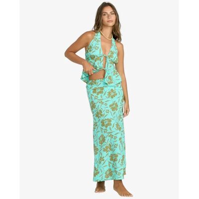 Langer Rock für Damen Billabong Your Dream Vert XS Femme Langer Rock für Damen Billabong Your Dream Vert XS Femme