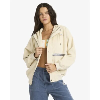 Kapuzenjacke Damen Billabong The Tone Blanc M Femme Kapuzenjacke Damen Billabong The Tone Blanc M Femme