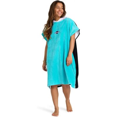 Damen-Poncho mit Kapuze Billabong Bleu TU Femme Damen-Poncho mit Kapuze Billabong Bleu TU Femme