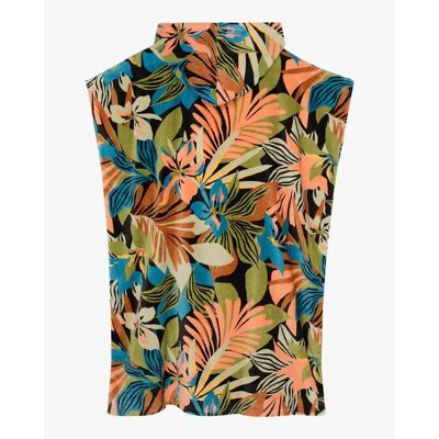 Damen Kapuzenponcho mit Print Billabong Noir TU Femme Damen Kapuzenponcho mit Print Billabong Noir TU Femme