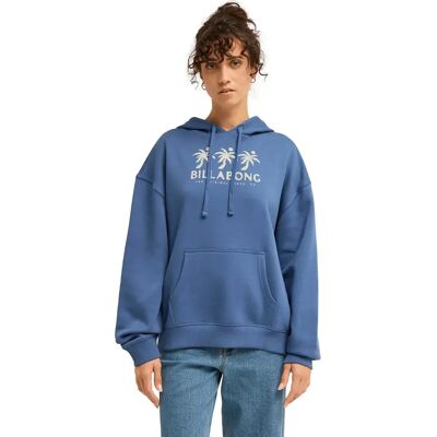 Hoodie Damen Billabong Far From Home Bleu M Femme Hoodie Damen Billabong Far From Home Bleu M Femme