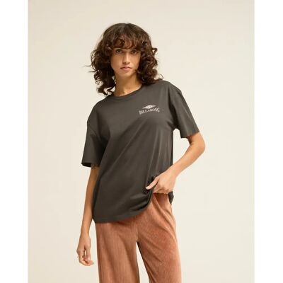 Damen T-Shirt Billabong Heritage Backer Noir M Femme Damen T-Shirt Billabong Heritage Backer Noir M Femme