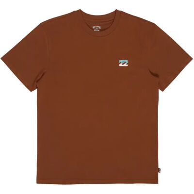 T-Shirt Billabong Icon Wave Marron XL Homme T-Shirt Billabong Icon Wave Marron XL Homme