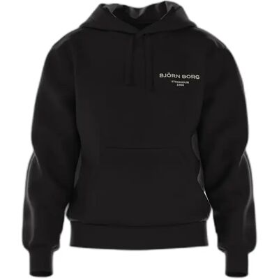 Hoodie Damen Björn Borg Essential 1 Noir XS Femme Hoodie Damen Björn Borg Essential 1 Noir XS Femme