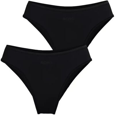Höschen für Damen Björn Borg (x2) Noir L Femme Höschen für Damen Björn Borg (x2) Noir L Femme