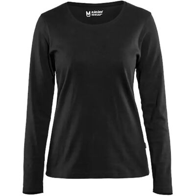 Langarmshirt Blaklader Noir XL Femme Langarmshirt Blaklader Noir XL Femme