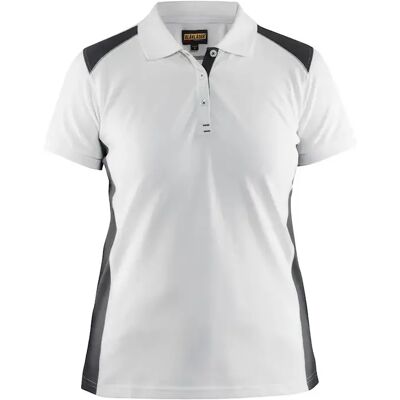 Blåkläder 3390 Damen Poloshirt - Weiß/dunkel Grau - Poloshirt Blåkläder 3390 Damen Poloshirt - Weiß/dunkel Grau - Poloshirt