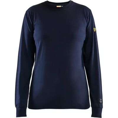 Langarmshirt flammenhemmend Frau Blaklader Bleu XL Femme Langarmshirt flammenhemmend Frau Blaklader Bleu XL Femme