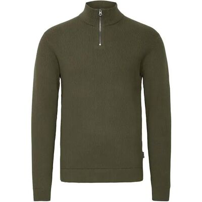 Pullover 1/2 Reißverschluss Damen Blend Badal Vert 2XL Femme Pullover 1/2 Reißverschluss Damen Blend Badal Vert 2XL Femme