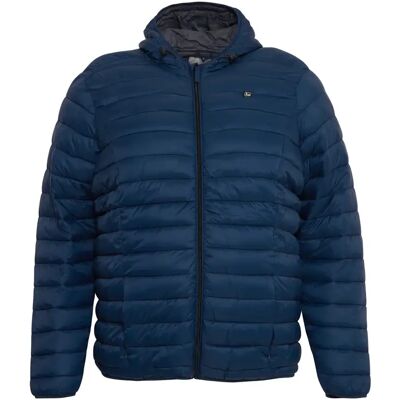 Daunenjacke mit Kapuze und Reißverschluss Blend Romsey Bleu 2XL Mixte Daunenjacke mit Kapuze und Reißverschluss Blend Romsey Bleu 2XL Mixte