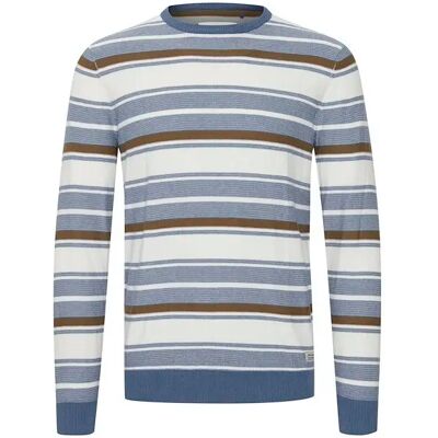 Pullover, gestreift, Damen Blend Bleu 2XL Femme Pullover, gestreift, Damen Blend Bleu 2XL Femme