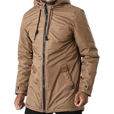 Daunenjacke mit Kapuze, Damen Blend Marron L Femme Daunenjacke mit Kapuze, Damen Blend Marron L Femme