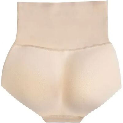 Hoch geschnittene gepolsterte Shorts für Frauen Bye Bra Beige L Femme Hoch geschnittene gepolsterte Shorts für Frauen Bye Bra Beige L Femme