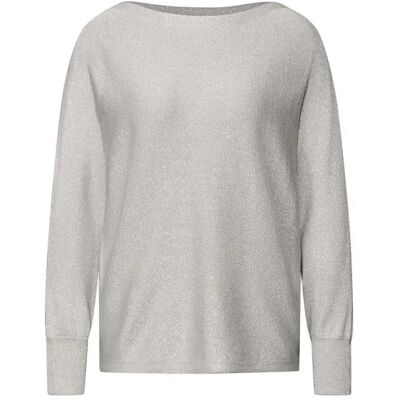 Pullover Cecil Lurex Dolman Gris 36 Mixte Pullover Cecil Lurex Dolman Gris 36 Mixte