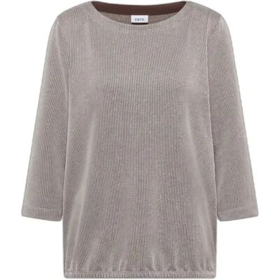 Langarmshirt Cecil Marron XS Femme Langarmshirt Cecil Marron XS Femme